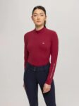 MAGLIA TECNICA VIRGINIA TOMMY HILFIGER EQUESTRIAN Donna, Manica Lunga 